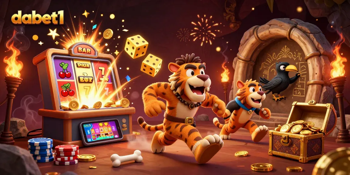 Experience the thrilling dabet1 prehistoric casino with animated characters and dynamic game elements.