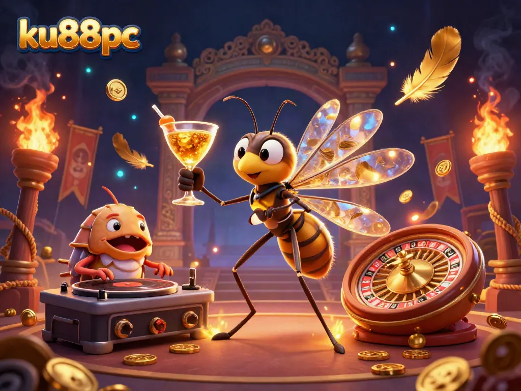 Experience the vibrant casino world of ku88pc with stunning characters and thrilling game elements.