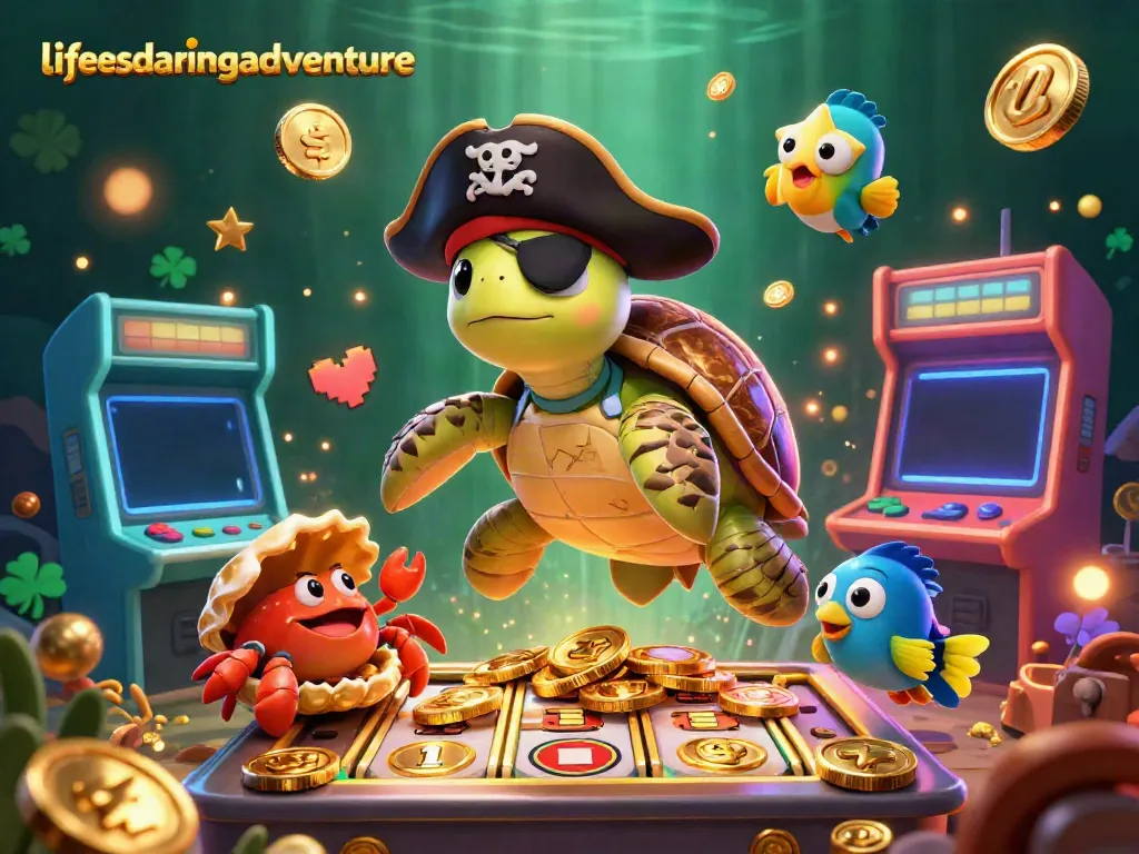 Prediksi angka dan keberuntungan di lifesadaringadventure dengan penyu bajak laut kartun di slot