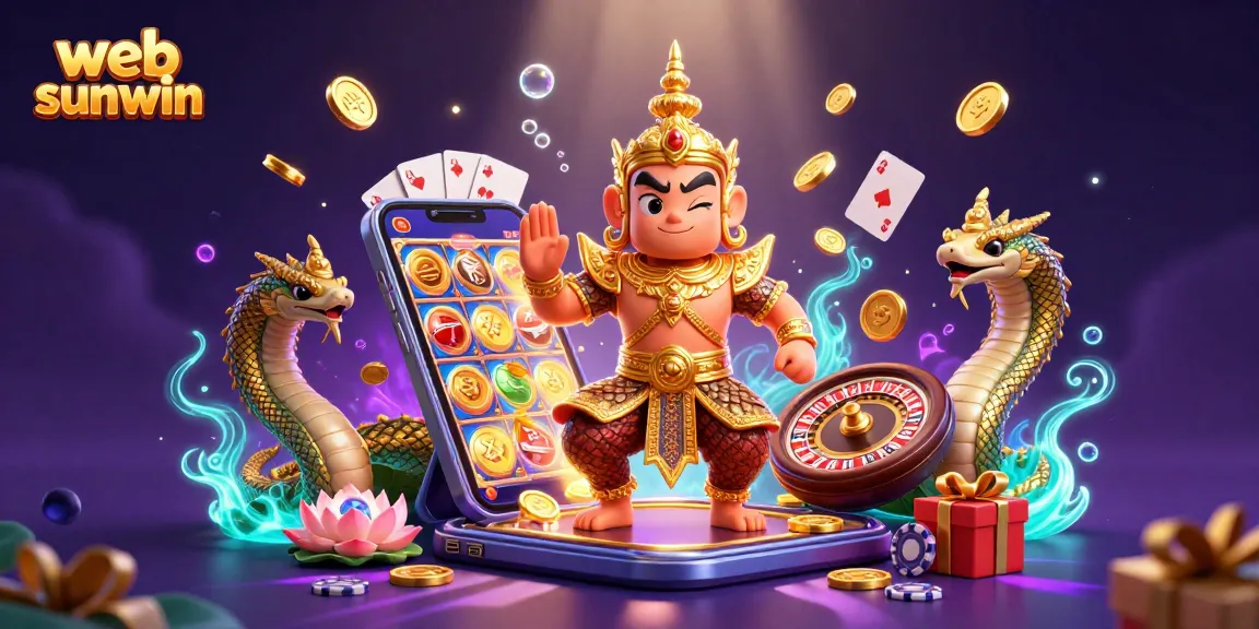 Experience thrilling gameplay with web sunwin as a friendly guardian of vibrant slot games.