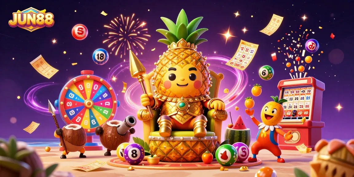 Experience thrilling gameplay at JUN88 online casino with vibrant characters and dynamic elements.