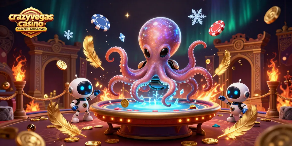 Play with the exciting crazyvegas casino no deposit bonus codes at a holographic poker table.
